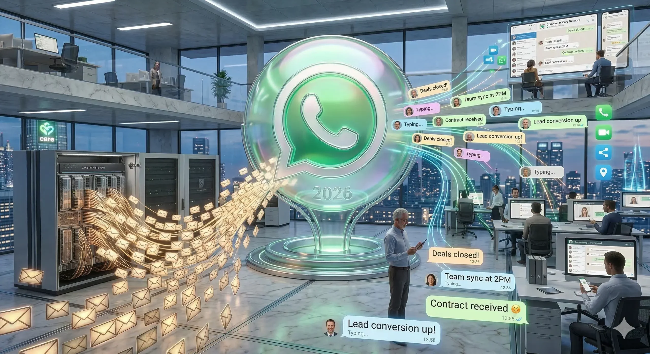 דיוור ישיר ב-2026: למה וואטסאפ מנצח את המייל באחוזי הפתיחה