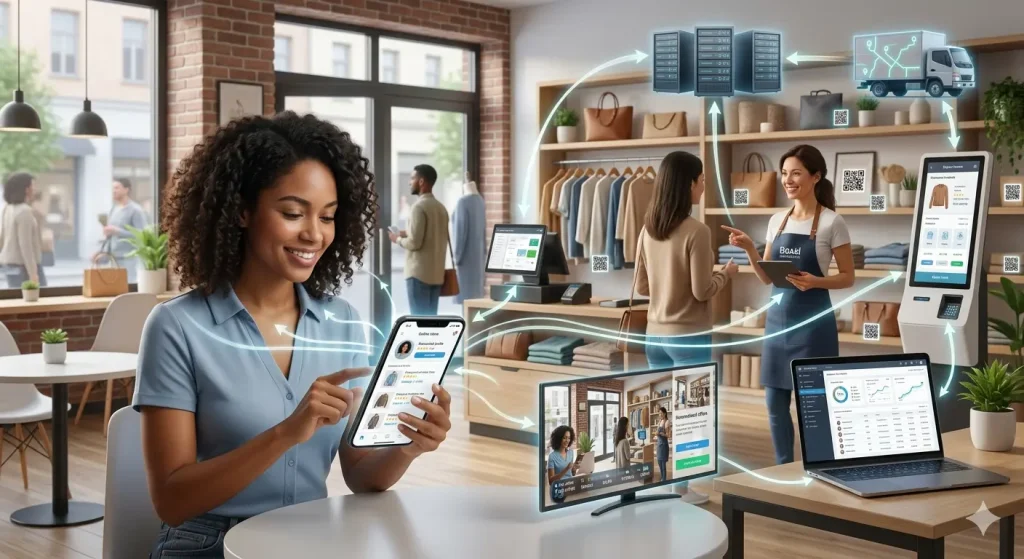 חווית לקוח רב-ערוצית (Omnichannel): החיבור המנצח בין החנות הפיזית לאתר
